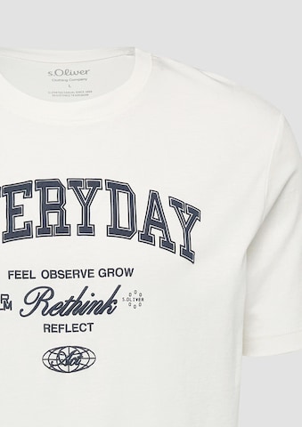 s.Oliver Shirt in Beige