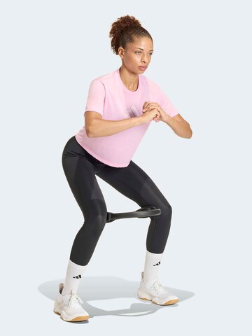 ADIDAS PERFORMANCE Funkčné tričko 'Essentials' - Ružová