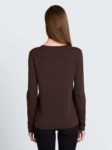 TOM TAILOR Sweater in Brown