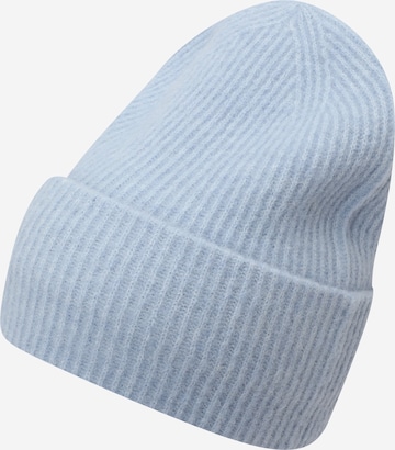 Berretto di Samsøe Samsøe in blu: frontale