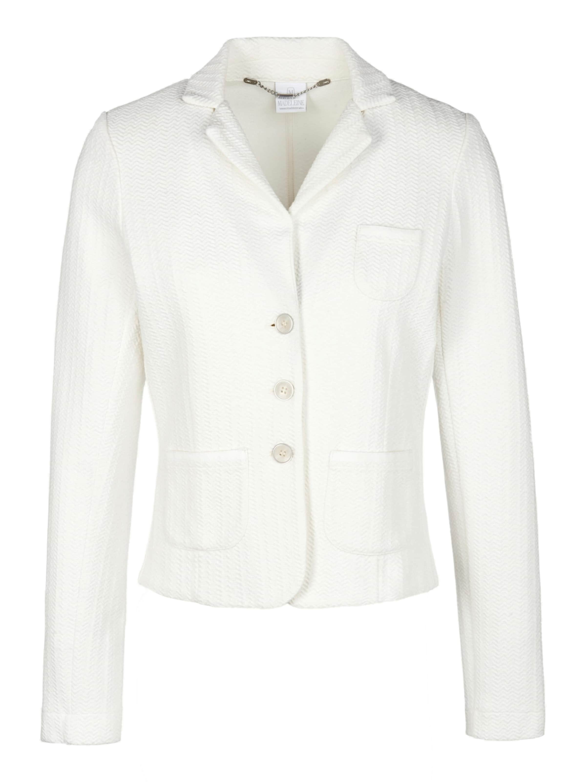 MADELEINE Blazer in Weiß: Vorderseite