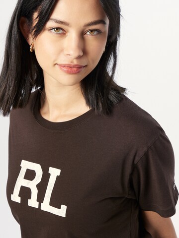 Polo Ralph Lauren T-shirt 'PRIDE' i brun