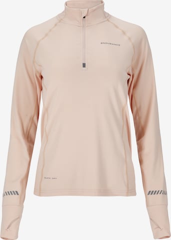 ENDURANCE Performance Shirt 'Canna V2' in Beige: front