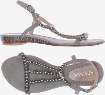 LAZAMANI Sandals & High-Heeled Sandals in 38 in Grey: front
