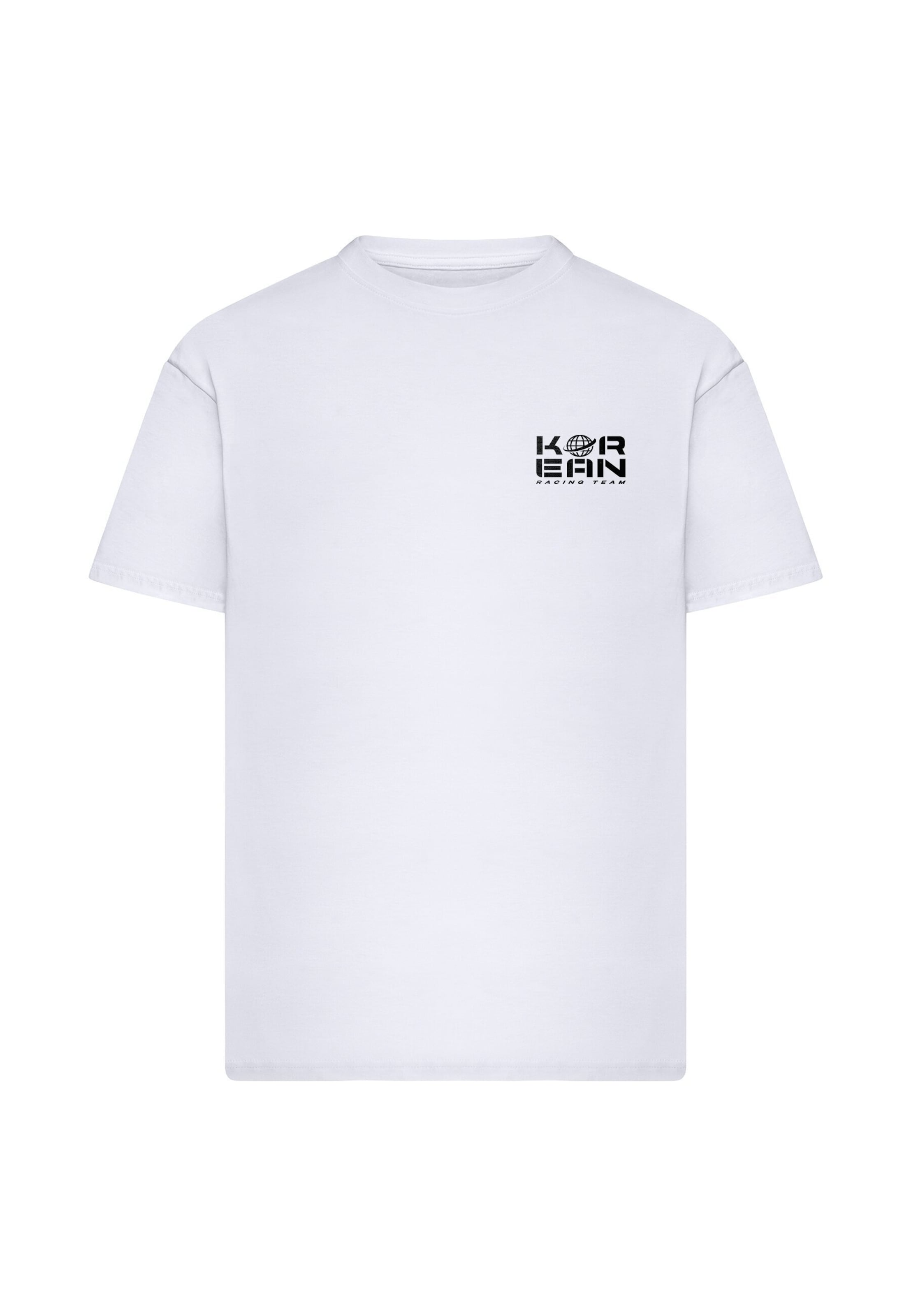 Mister Tee Shirt in Wit: voorkant