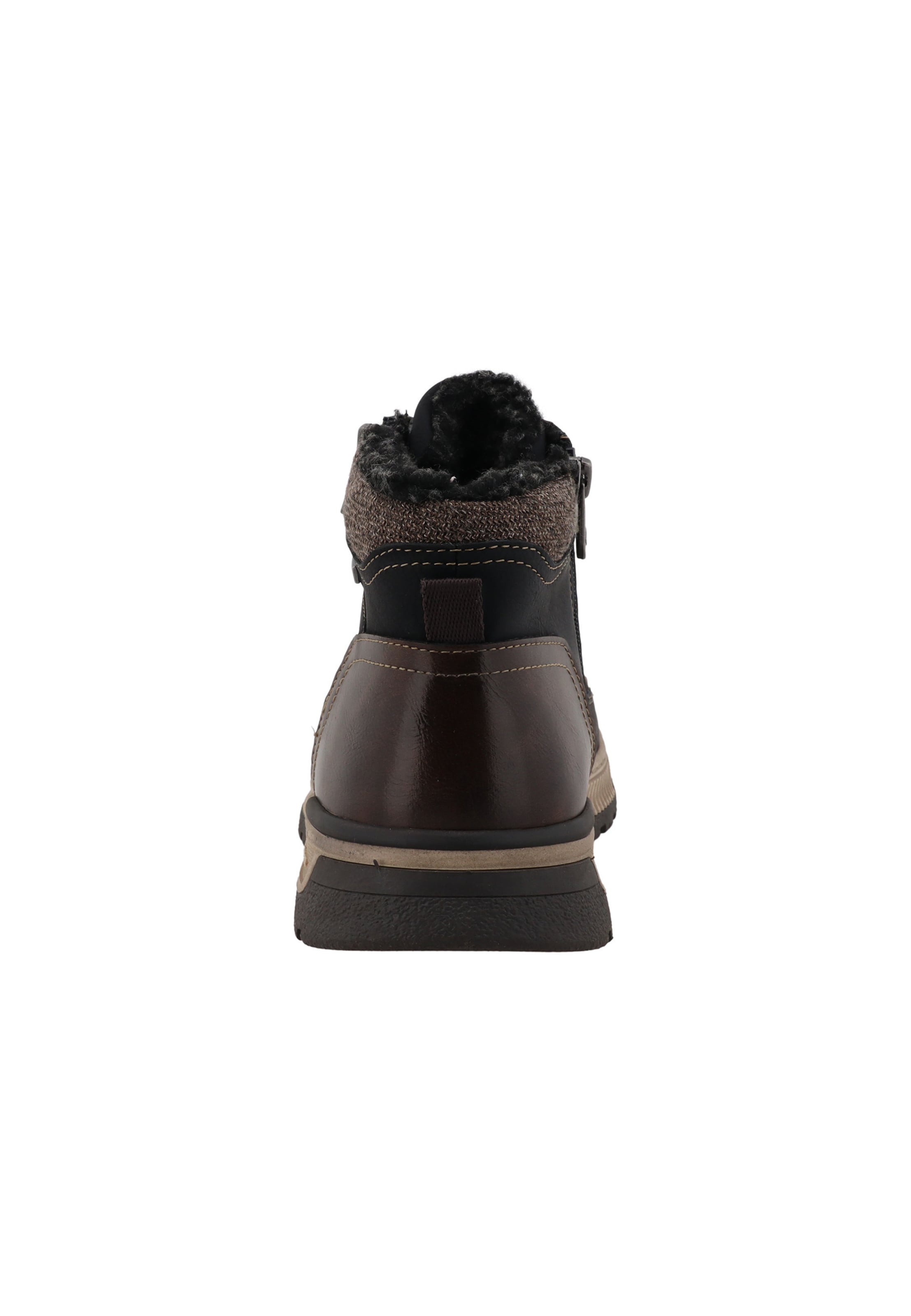 Boots stringati di TOM TAILOR in nero