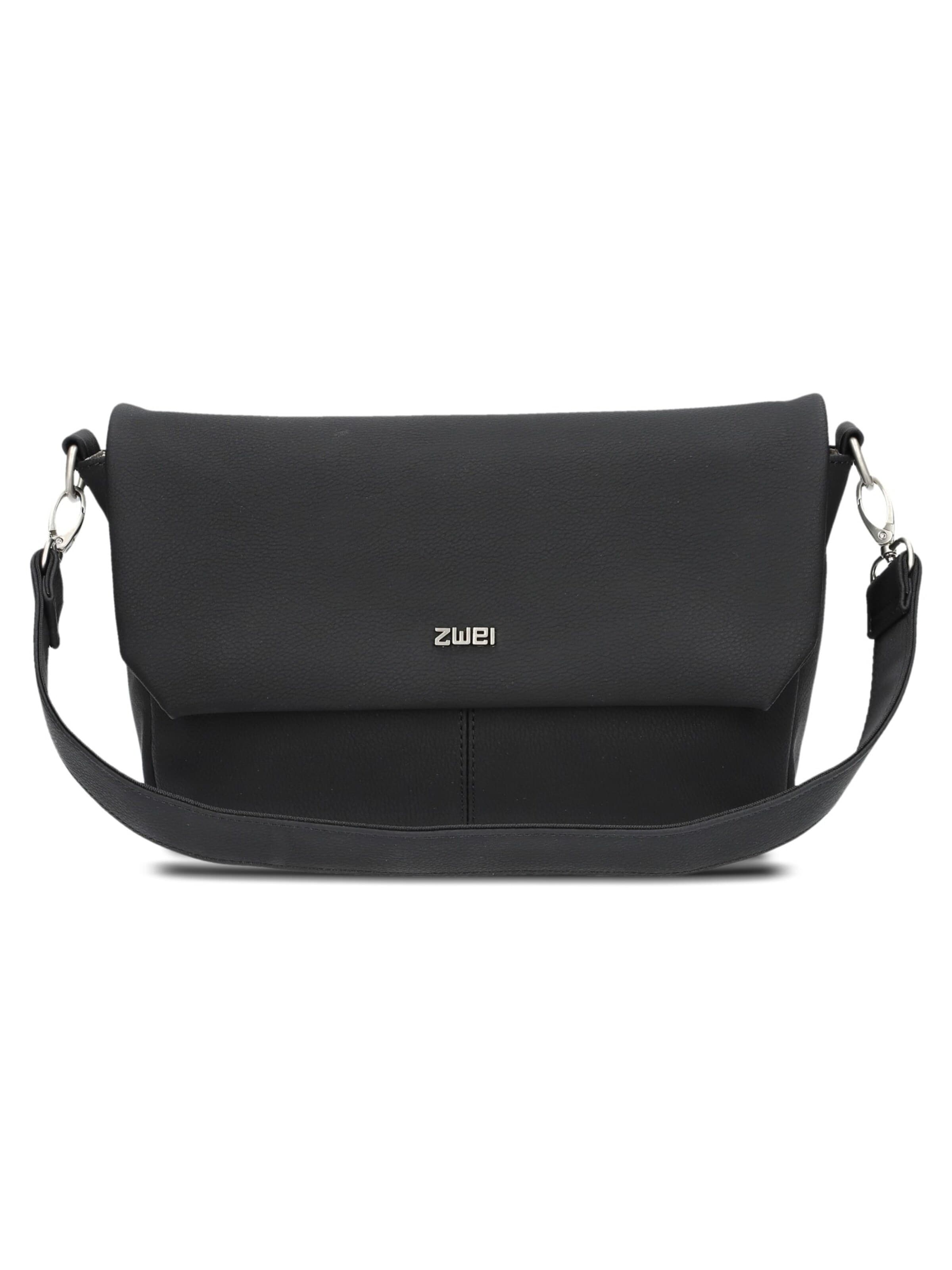 ZWEI Handtasche 'MADEMOISELLE.M M60' in Schwarz