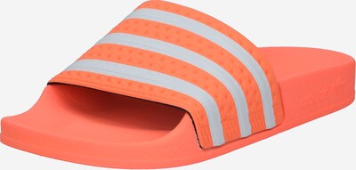 ADIDAS ORIGINALS Muiltjes 'Adilette' in de kleur Koraal / Wit, Productweergave