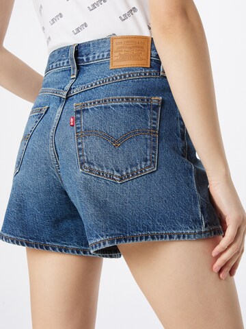 LEVI'S ® Regularen Kavbojke '80s Mom Short' | modra barva