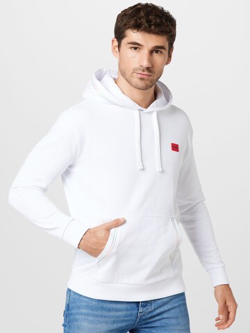 HUGO Red Sweatshirt 'Dow' in White: front