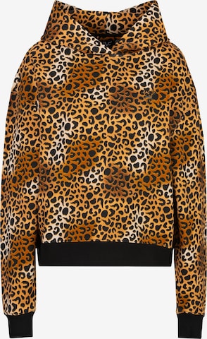 19V69 ITALIA Sweatshirt 'Kara Leo' in Brown: front