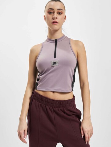 NIKE Sporttop in Lila: voorkant