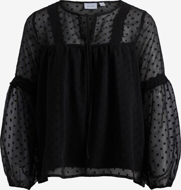 VILA Blouse 'Edee' in Zwart: voorkant