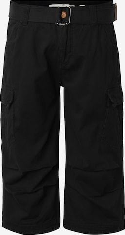 INDICODE JEANS Bojówki 'INColos' w kolorze czarny: przód