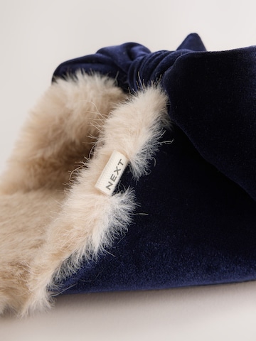 Pantoufle Next en bleu
