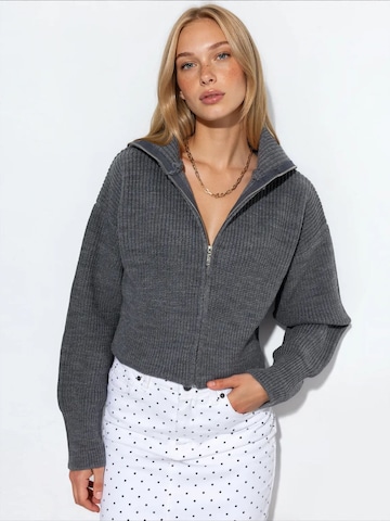 Cardigan Viorna en gris : devant