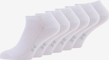 MUSTANG Sokken in Wit: voorkant