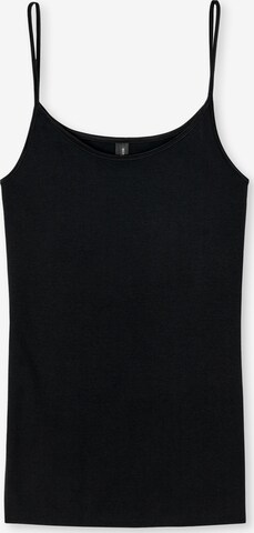 SCHIESSER Undershirt ' Luxury' ' in Black: front