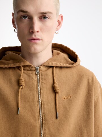 Pull&Bear Between-season jacket in Brown