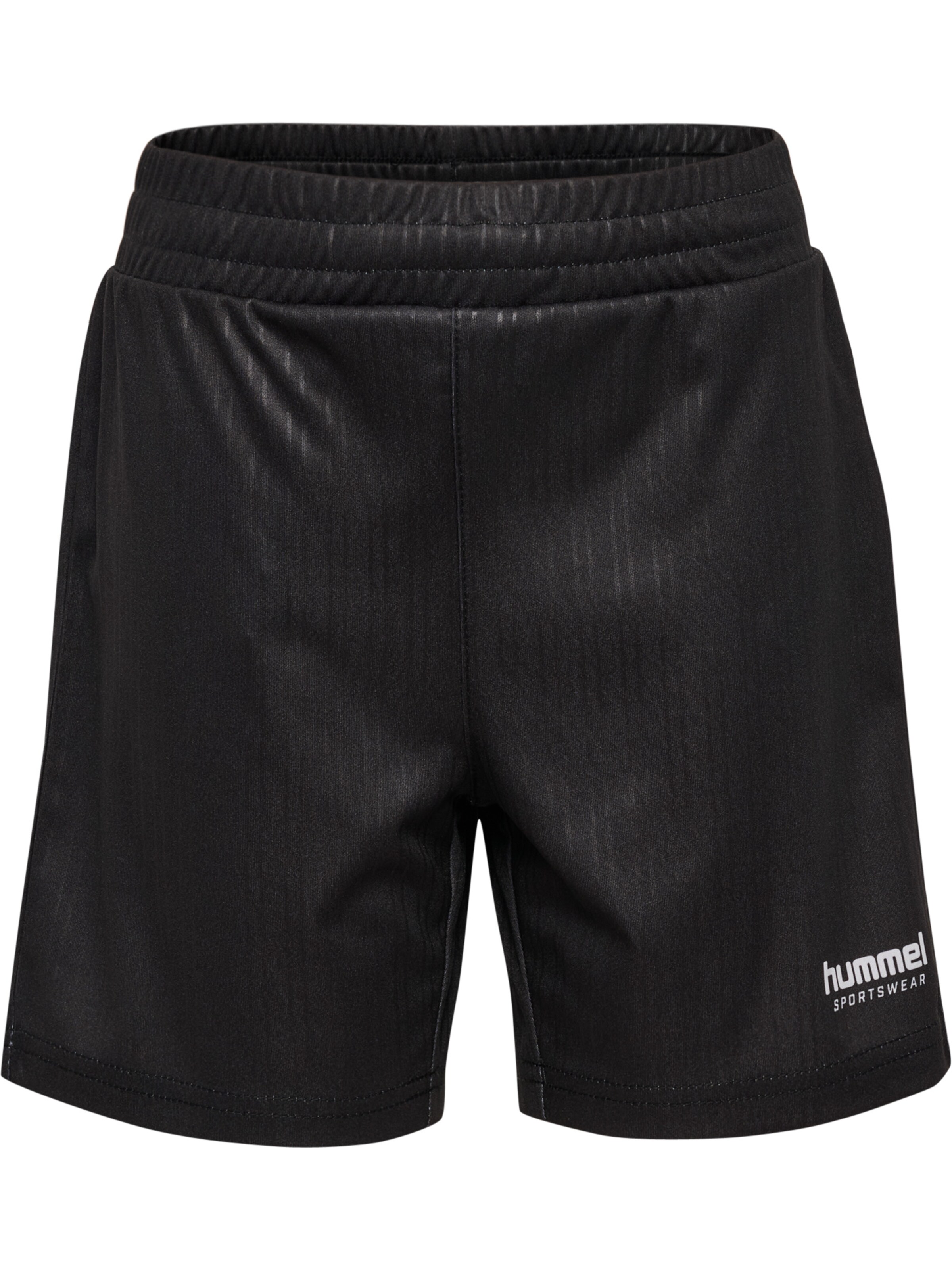 Hummel Regular Sportshorts in Schwarz: Vorderseite