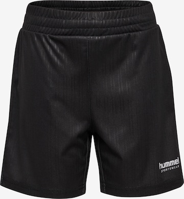 Hummel Sportbroek in Zwart: voorkant