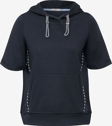 CECIL Sweatshirt in Blue: front