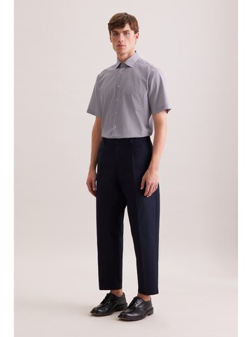 SEIDENSTICKER Regular fit Zakelijk overhemd 'Schwarze Rose' in Grijs