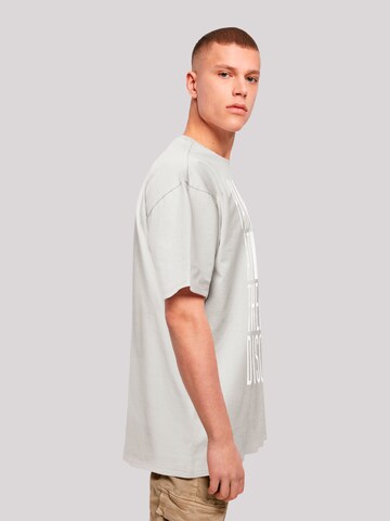 F4NT4STIC Shirt 'Panic At The Disco Block Text' in Grijs