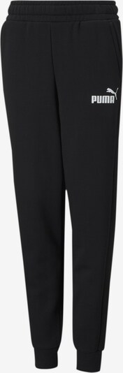 PUMA Pantalon 'Essentials' en noir / blanc, Vue avec produit