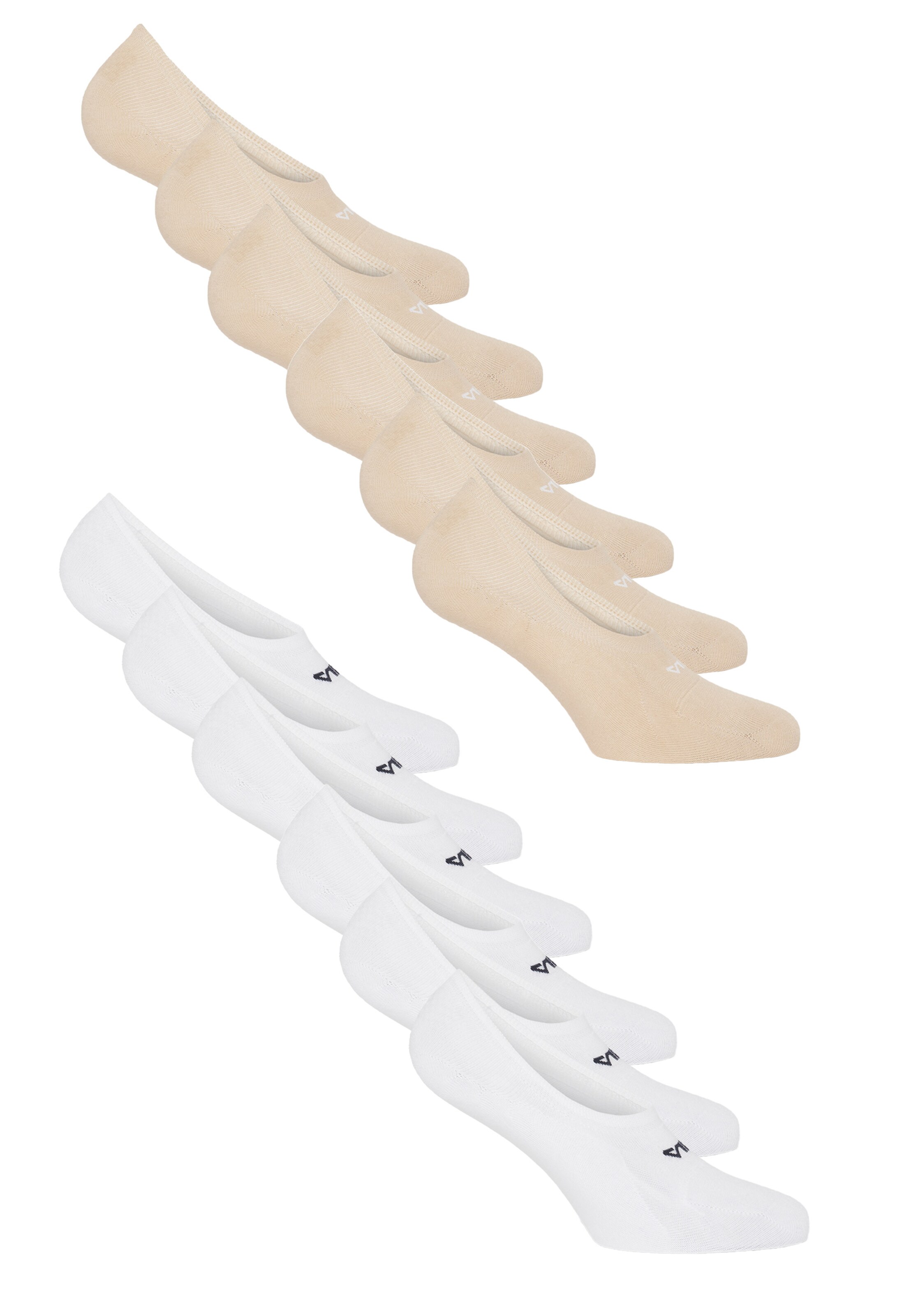 FILA Ankle Socks in Beige: front