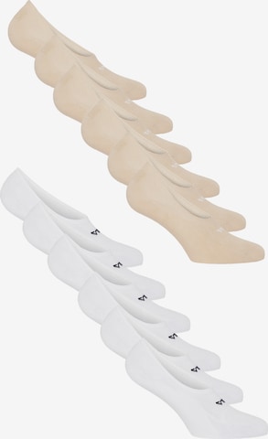 FILA Ankle Socks in Beige: front