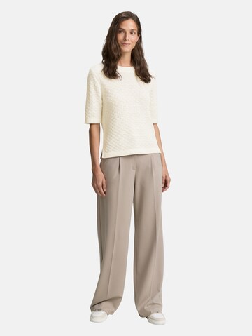 TOM TAILOR Sweater in White