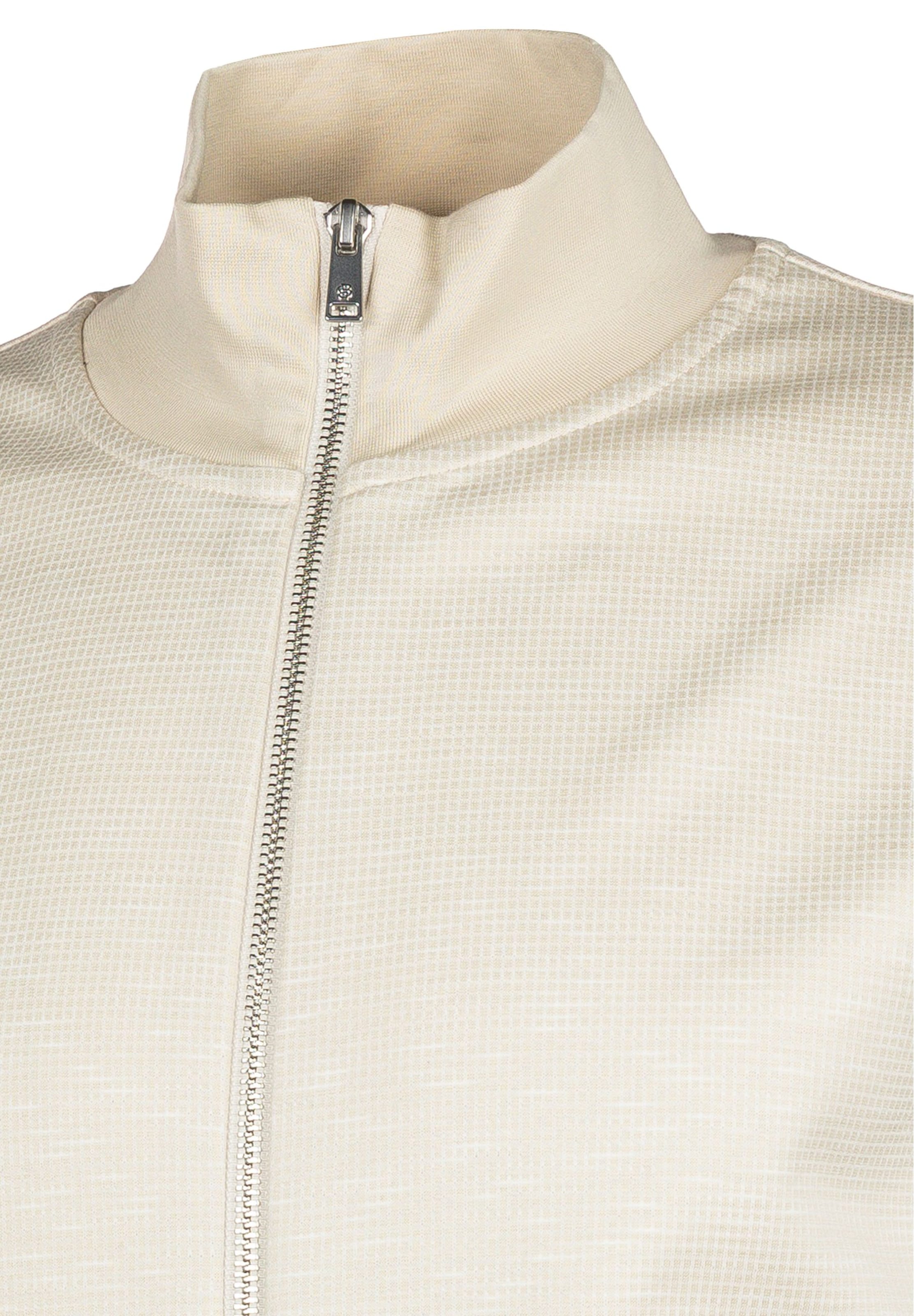 BOSS Sweatjacke in Weiß