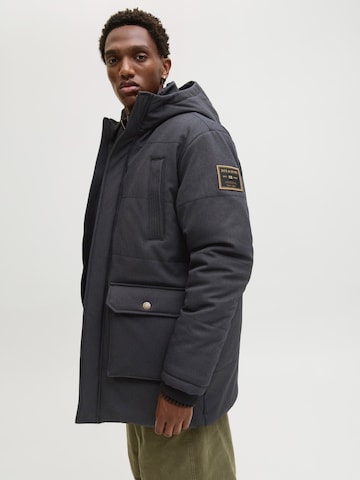 JACK & JONES Vinterparka 'FINN' i sort