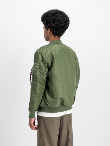 ALPHA INDUSTRIES Übergangsjacke 'MA-1 VF 59 Long'‌‌‌‌ in Grün