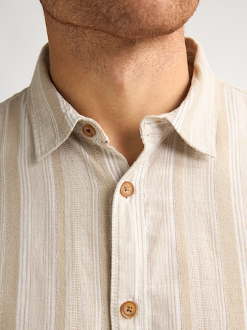 PETROL INDUSTRIES MEN Regular Fit Hemd‌‌‌‌‌‌‌‌‌ in Beige