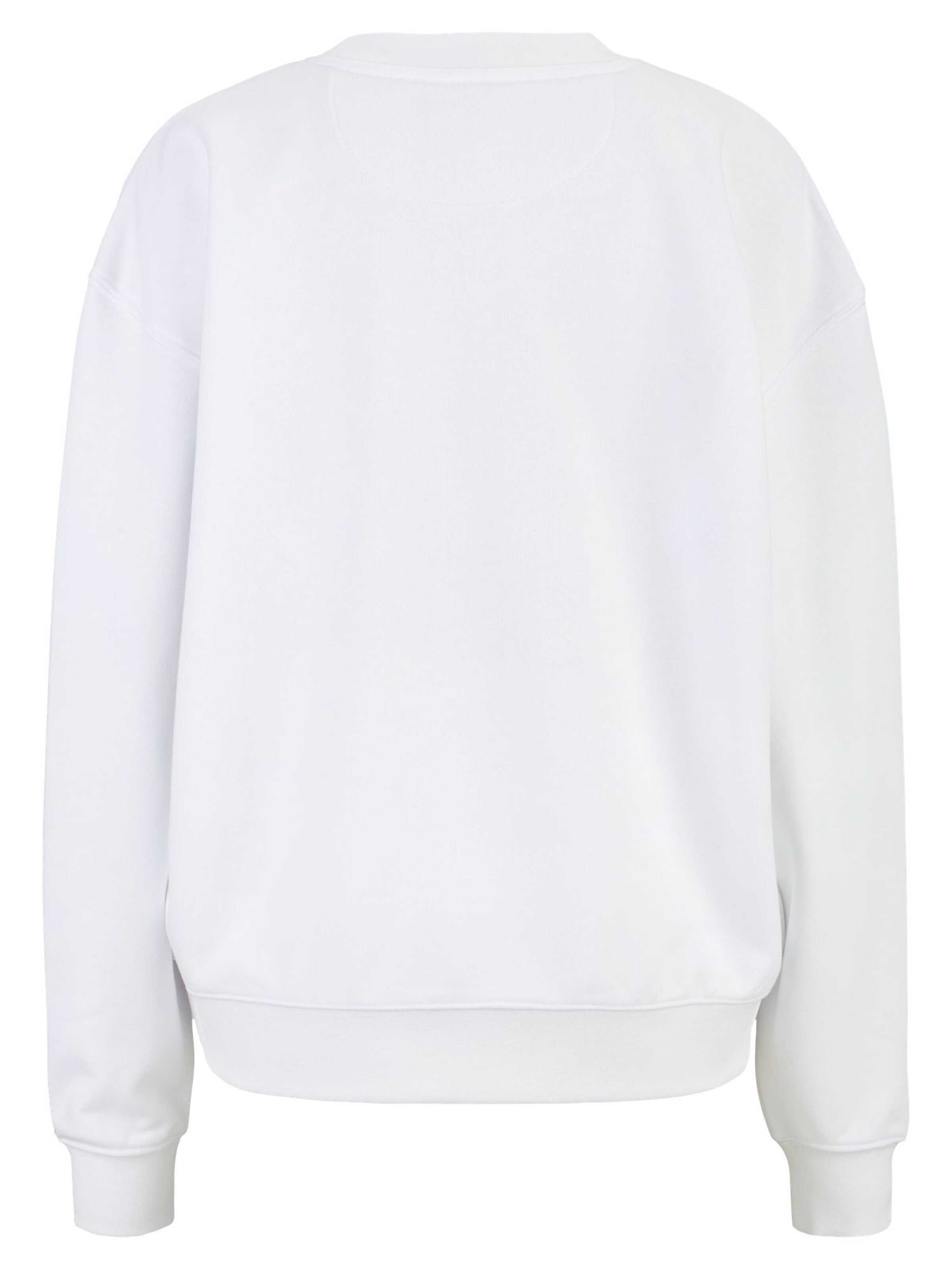 19V69 ITALIA Mikina 'Sinja 506' - Biela