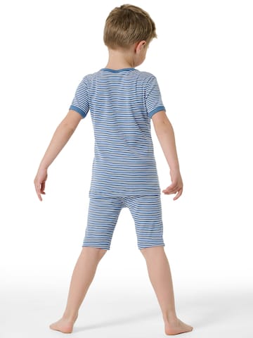 SCHIESSER Shorty ' Natural Cotton ' in Blau