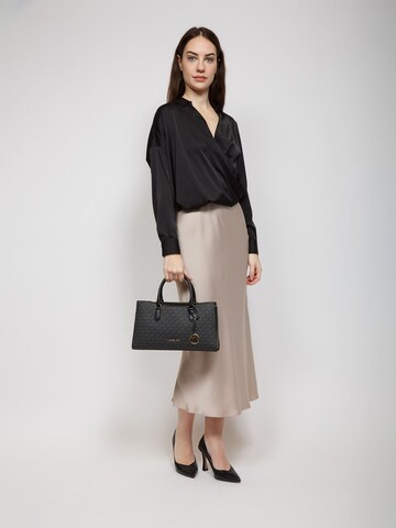 Michael Kors - Bolso de mano 'Arden Medium Top-Zip' en negro