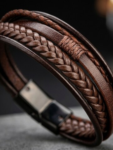 Bracelet 'LEDERARMBAND SHADOW' UNIQAL en marron