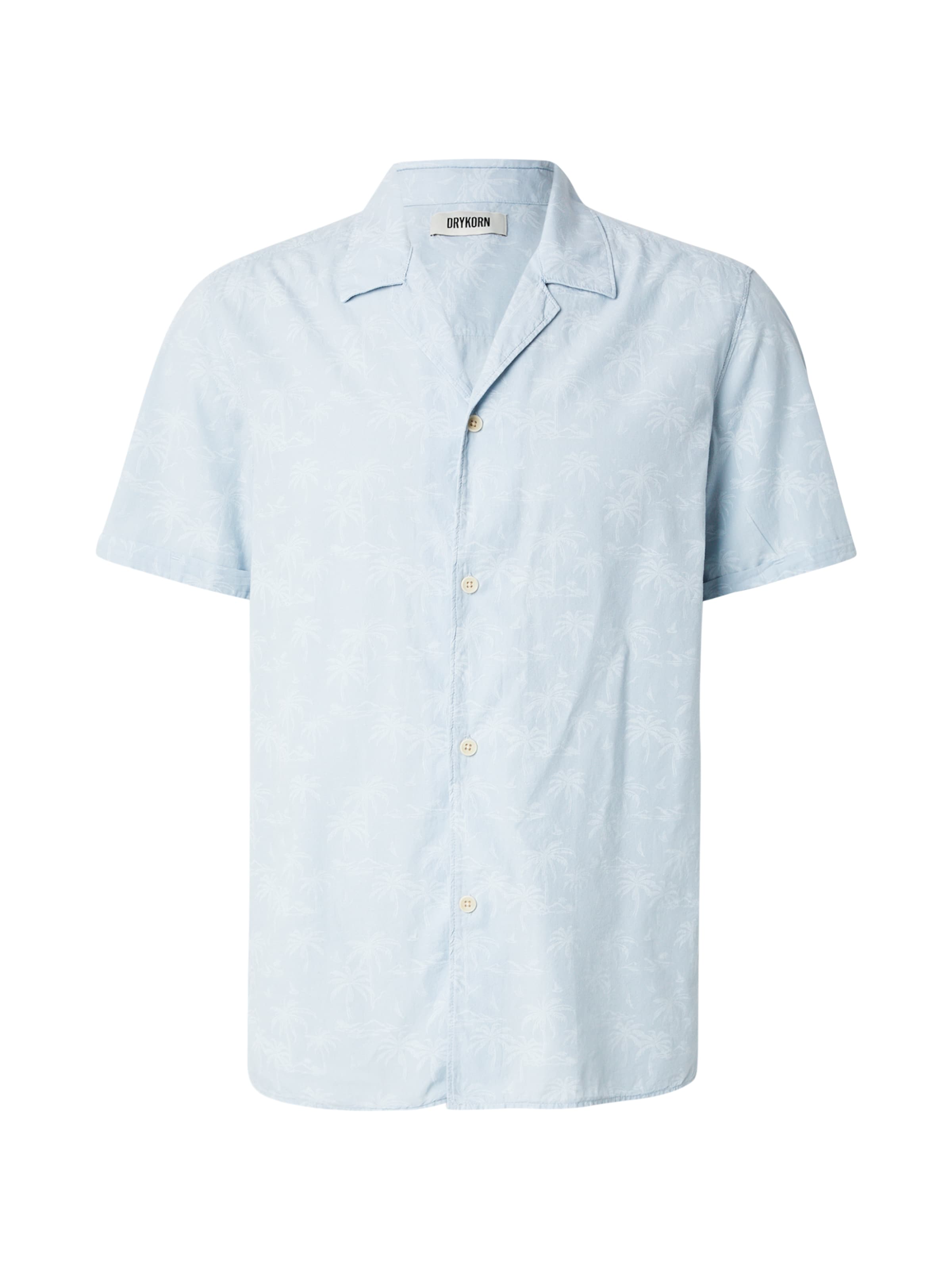 DRYKORN Средняя посадка Рубашка 'Bijan' в Синий: спереди