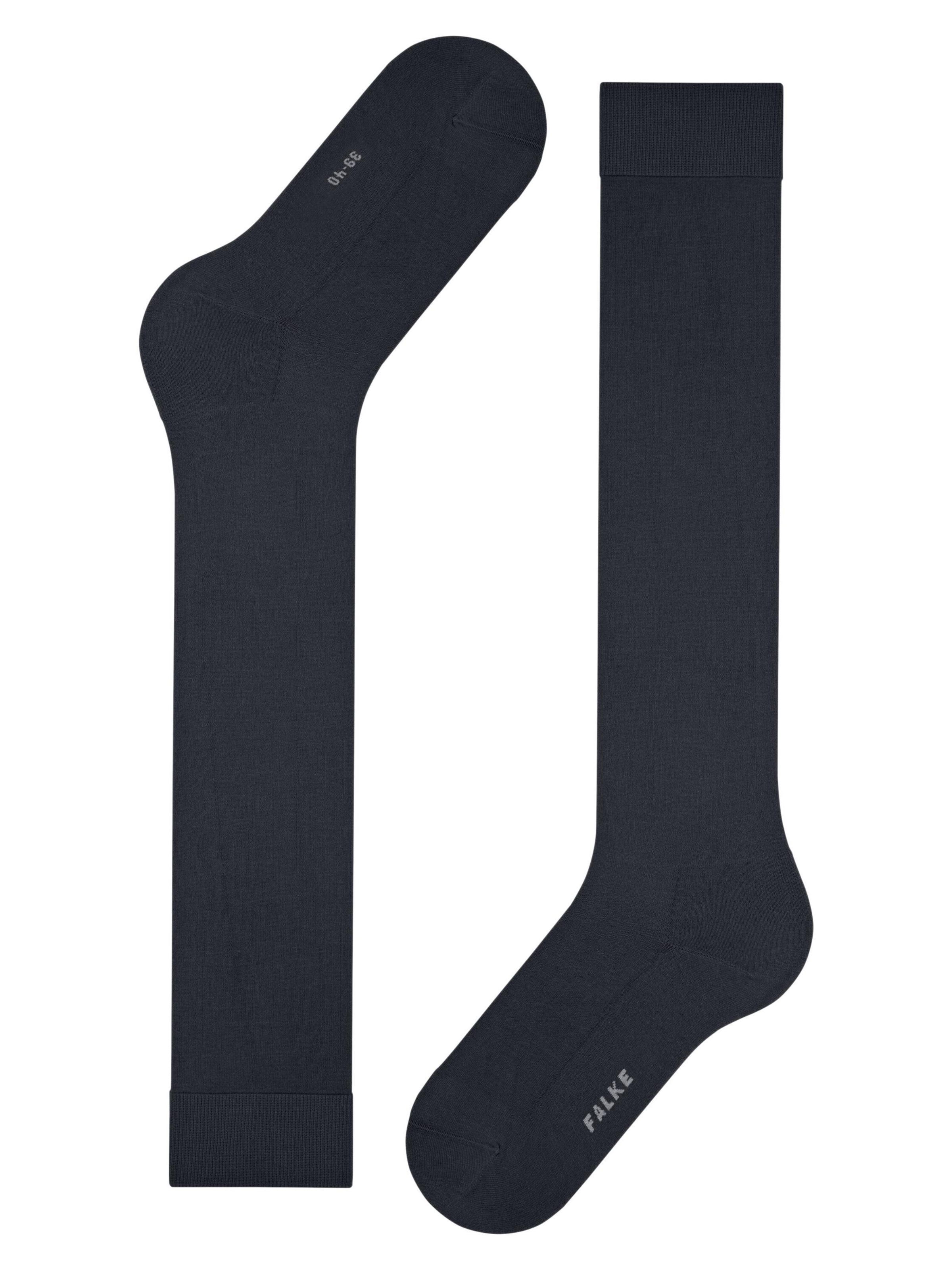 FALKE Knee High Socks 'ClimaWool' in Blue