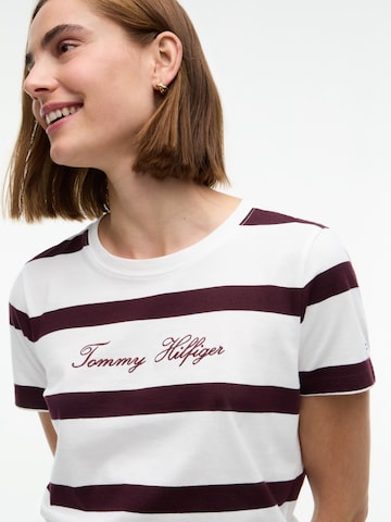Tricou de la TOMMY HILFIGER pe alb
