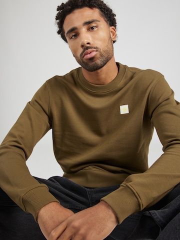 SCOTCH & SODA Sweatshirt 'Essential' in Green