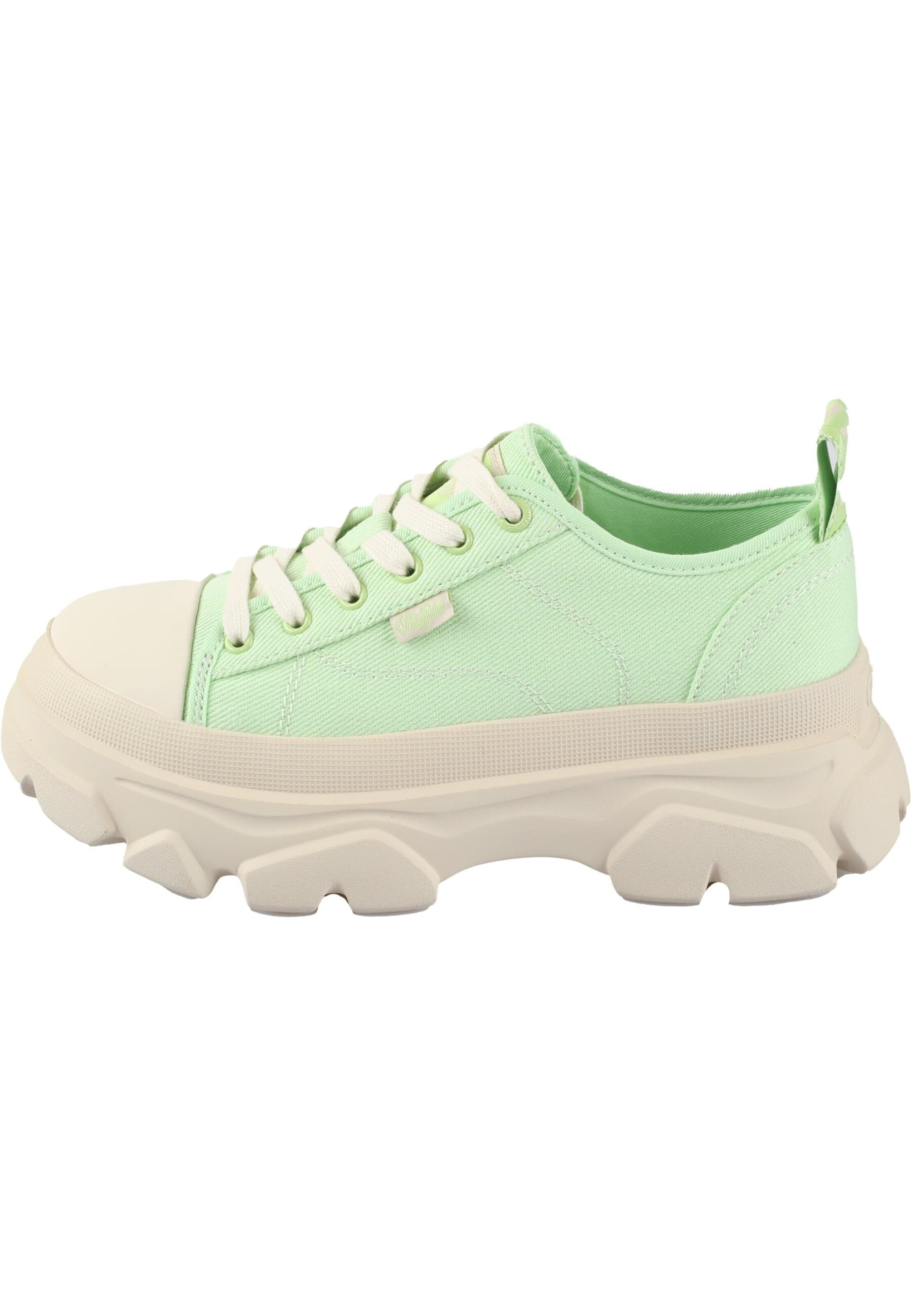 BUFFALO Tenisky – zelená: přední strana