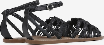 Sandales à lanières BRONX en noir