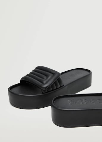 MANGO Mules 'Pat' in Black