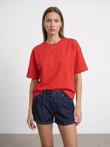 Dilvin Shirt 'T-Shirts' in Red