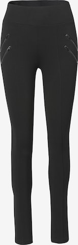 Regular Leggings KOROSHI en noir : devant