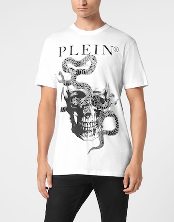 Philipp Plein - Camiseta 'Snake' en blanco